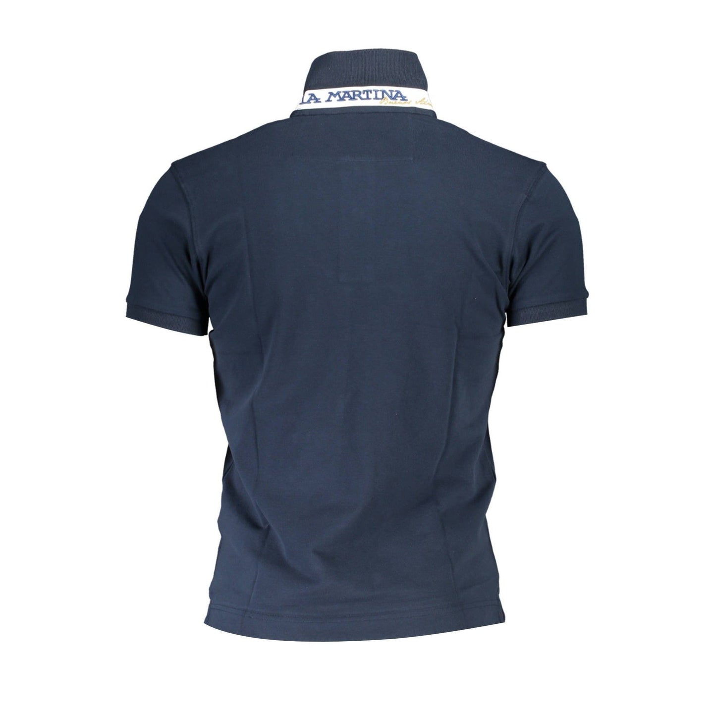 La Martina Tricou CCMP02PK001 BLEUMARIN