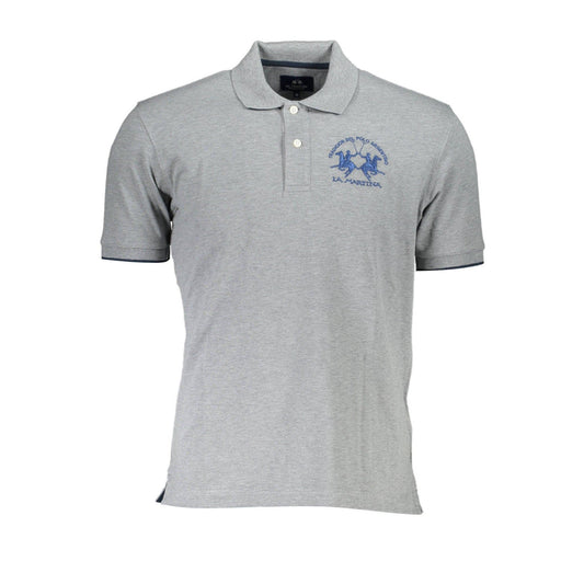 La Martina Tricou CCMP01PK001 GRI
