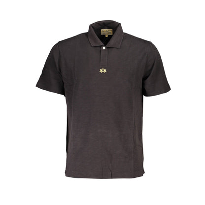 La Martina Tricou CCMP05JS259 NEGRU