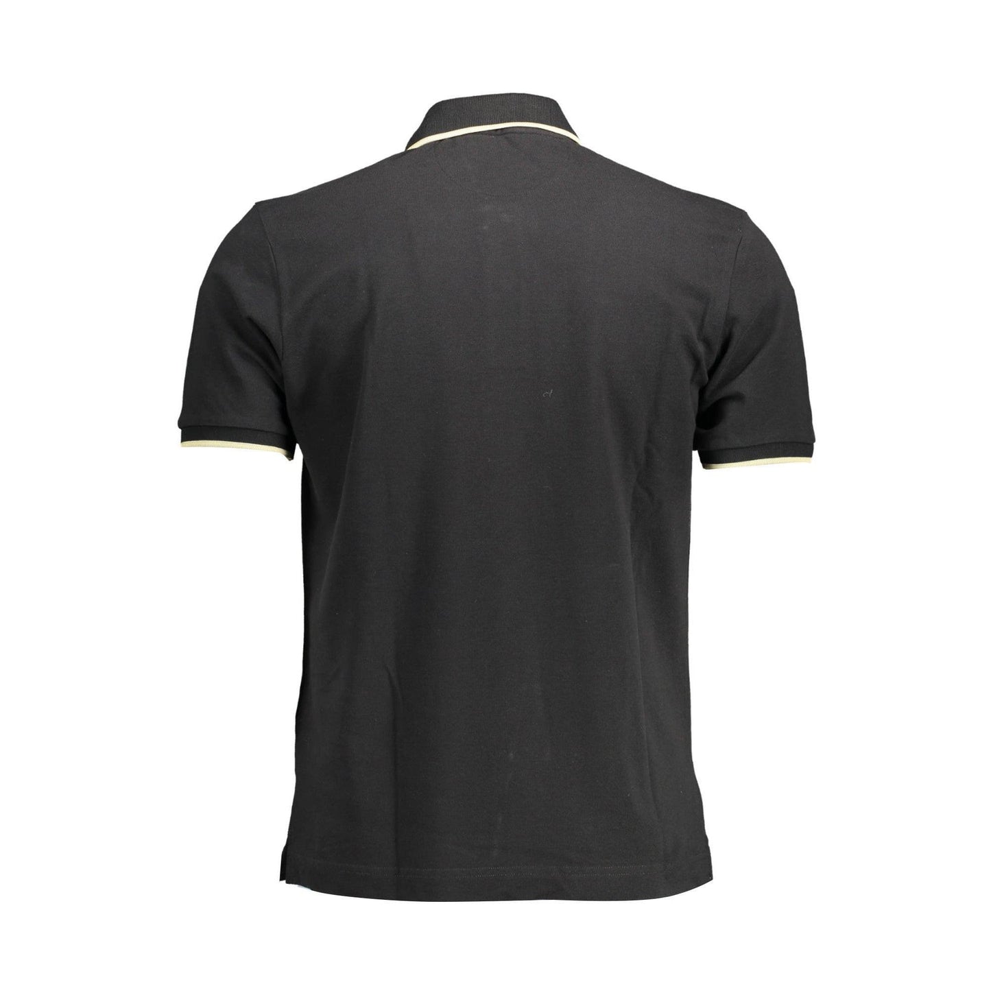 La Martina Tricou BPMP04PK031 NEGRU