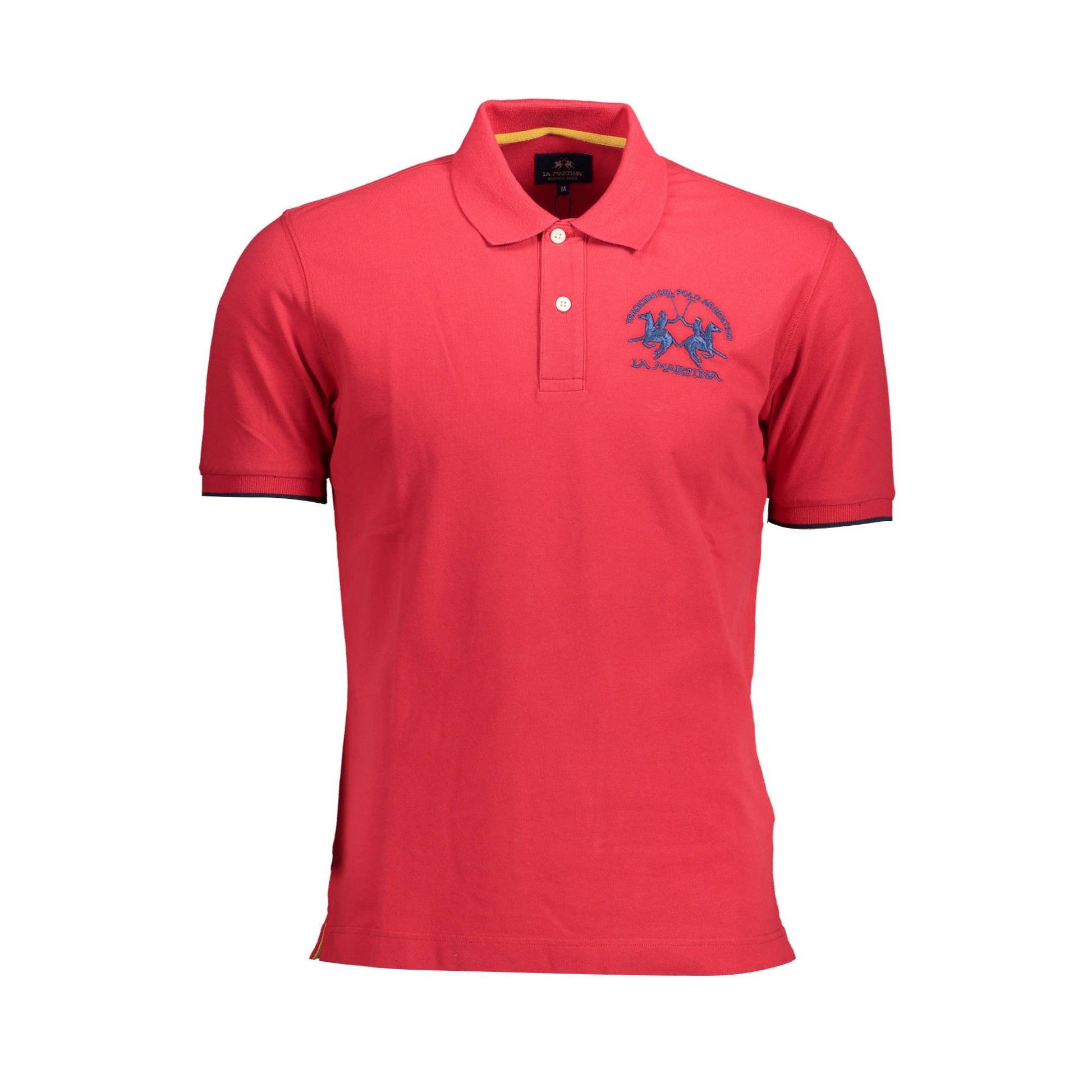 La Martina Tricou CCMP01PK001 ROȘU