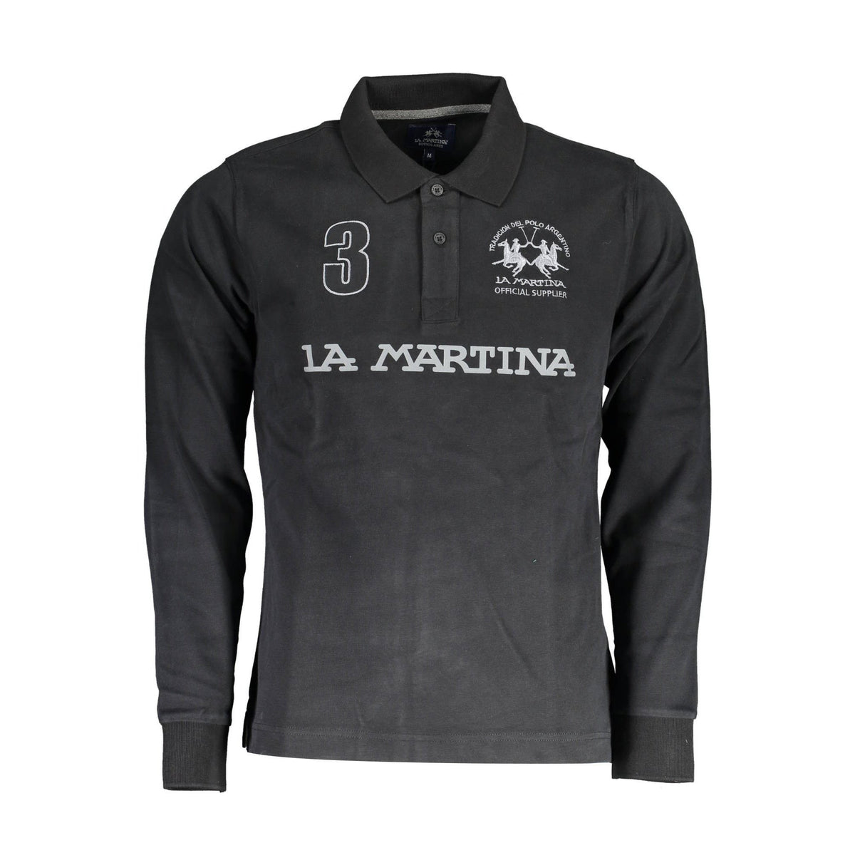 La Martina Hanorac XMP305-JS005 NEGRU
