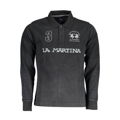 La Martina Hanorac XMP305-JS005 NEGRU