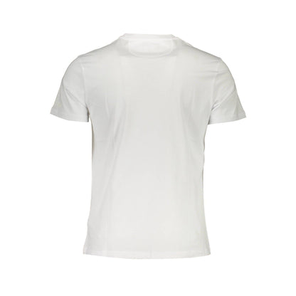 La Martina Tricou XMR005JS206 ALB