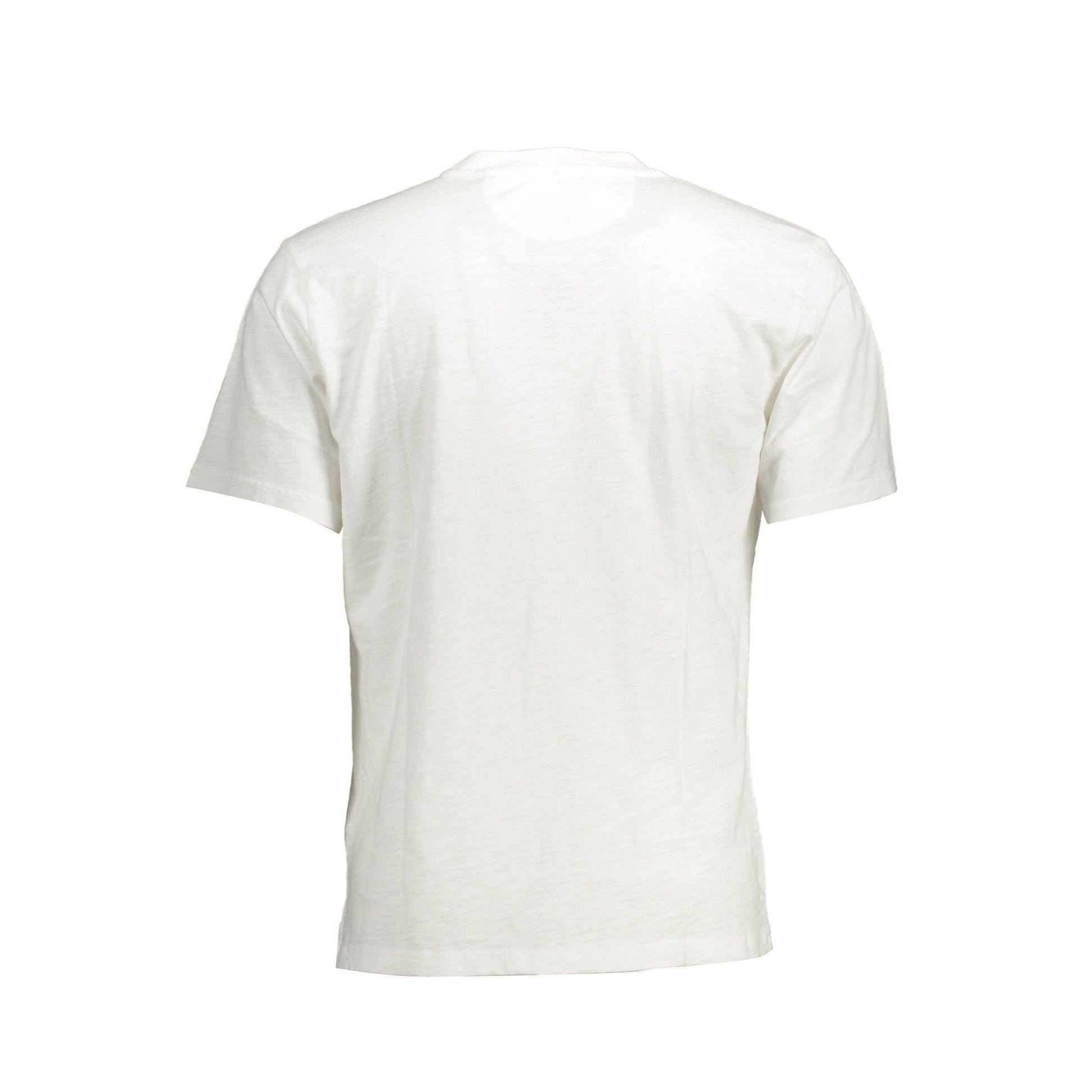 La Martina Tricou TMR006JS259 ALB