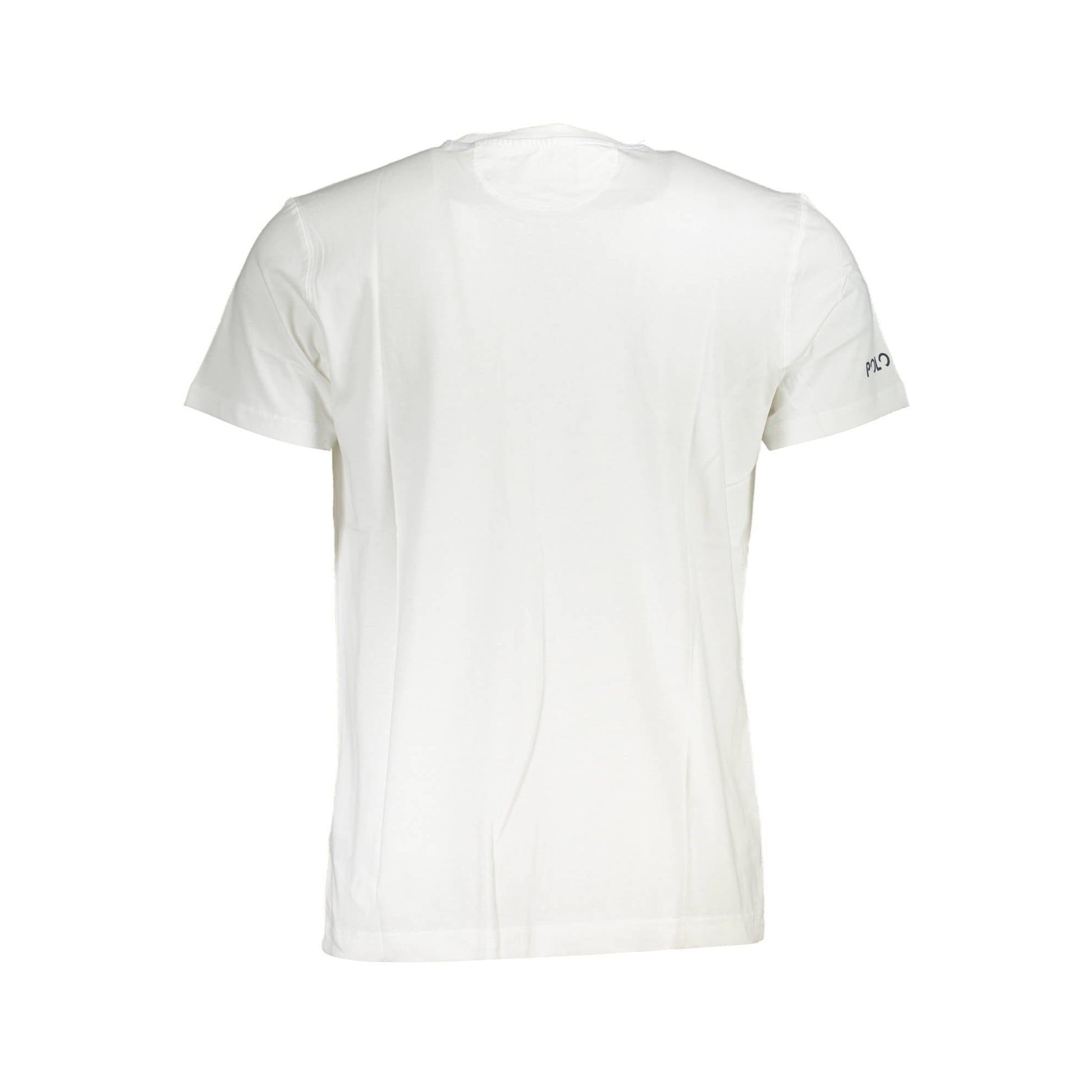 La Martina Tricou XMR011JS206 ALB