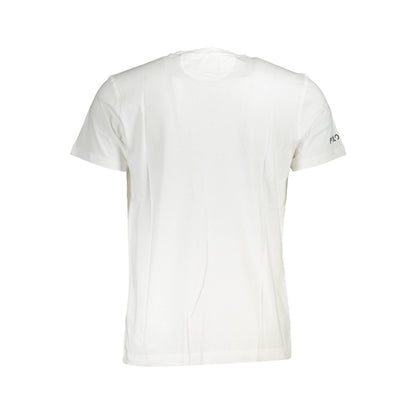 La Martina Tricou XMR011JS206 ALB