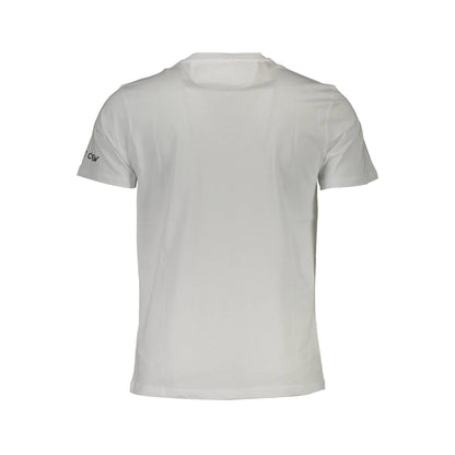 La Martina Tricou XMR006JS206 ALB