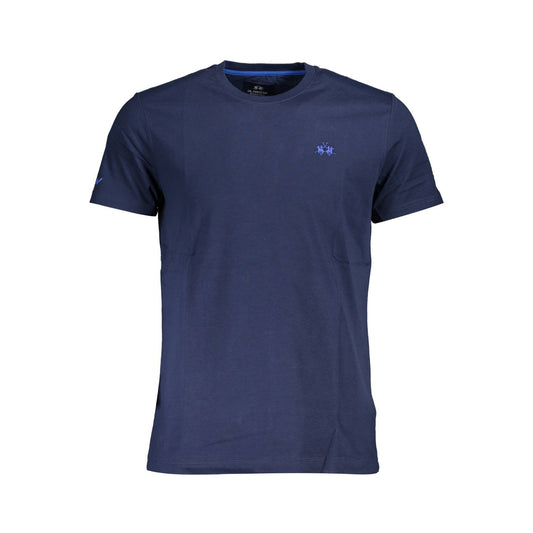 La Martina Tricou XMR010JS206 BLEUMARIN