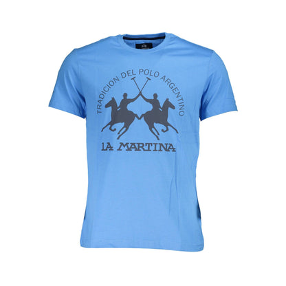 La Martina Tricou XMR011JS206 BLEUMARIN 2