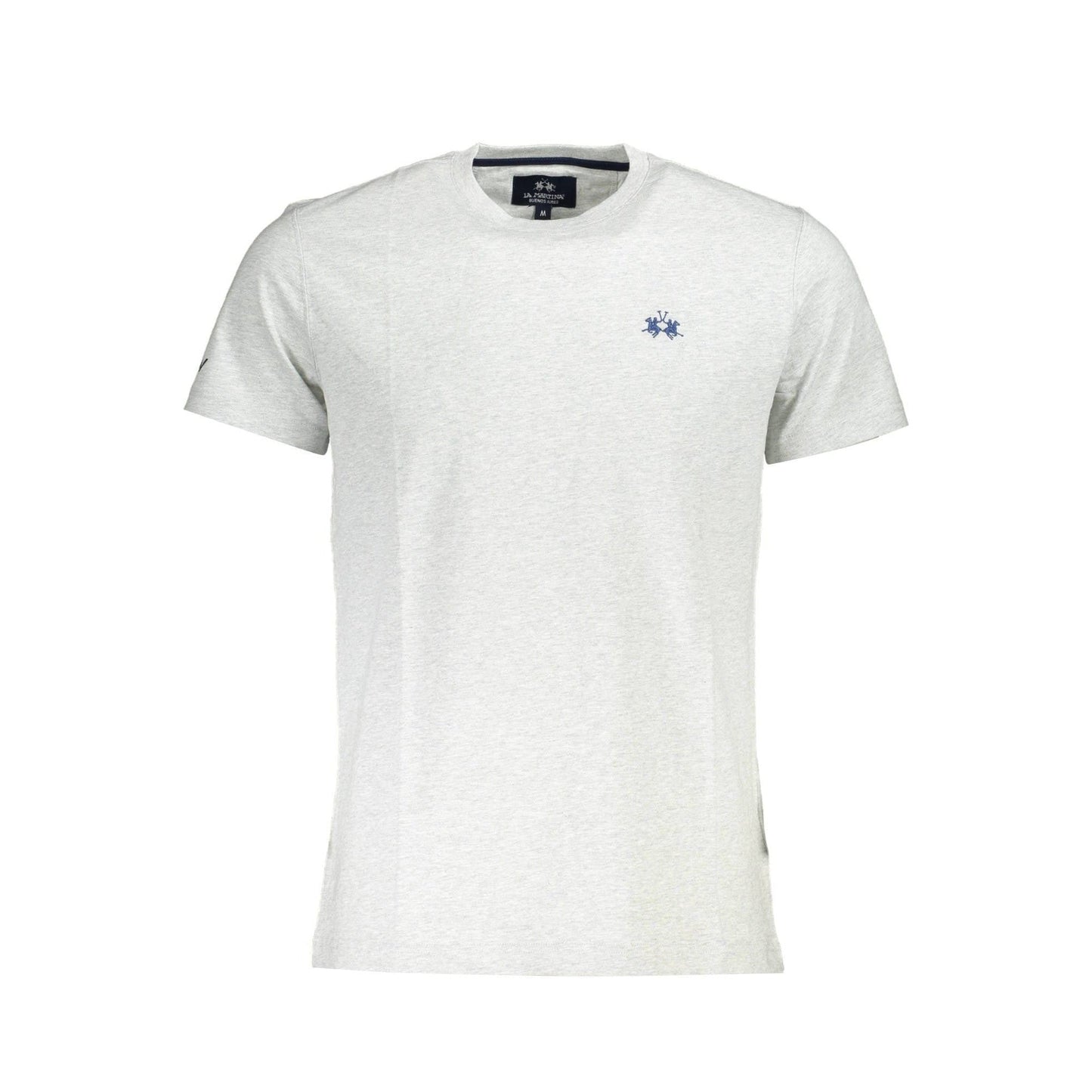 La Martina Tricou XMR010JS206 GRI