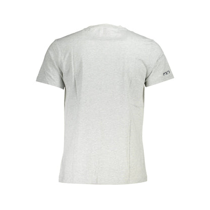 La Martina Tricou XMR011JS206 GRI