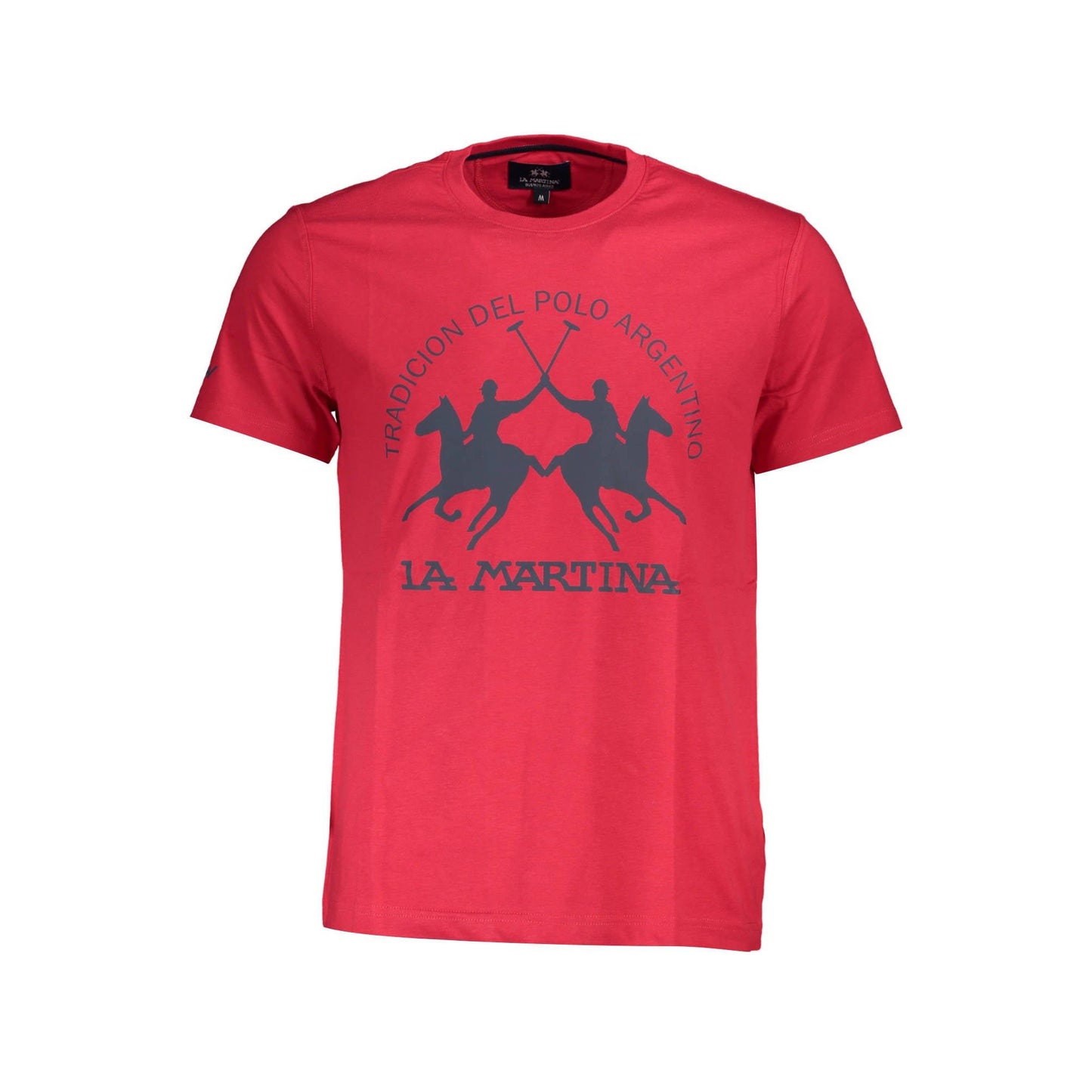 La Martina Tricou XMR011JS206 ROȘU