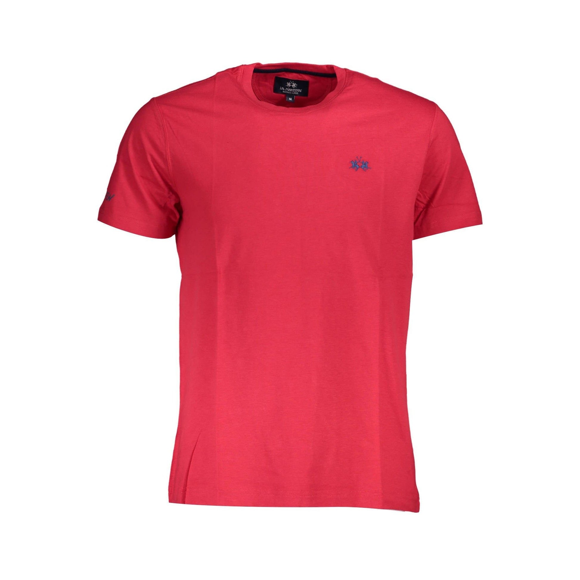 La Martina Tricou XMR010JS206 ROȘU