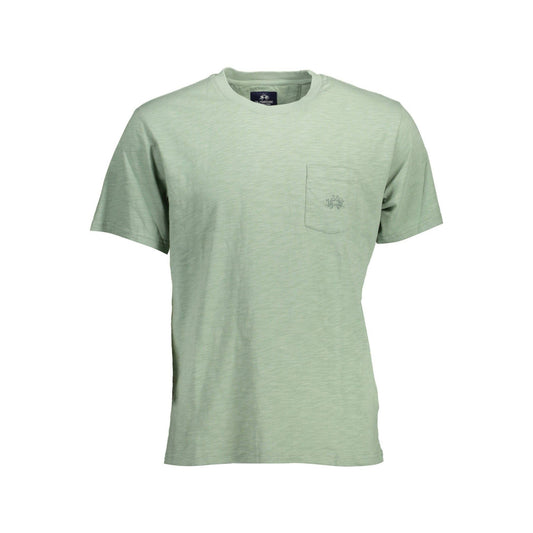 La Martina Tricou TMR006JS259 VERDE
