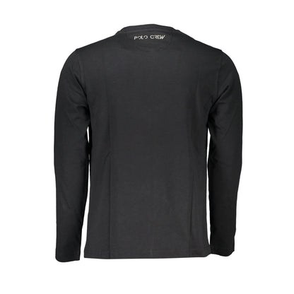 La Martina Tricou XMR012JS385 NEGRU