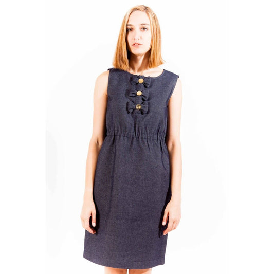 Love Moschino Rochie W-V-D24-00-T-7778 BLEUMARIN