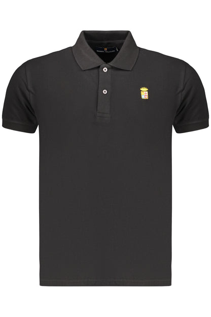 Marina Militare Tricou MYL200C NEGRU
