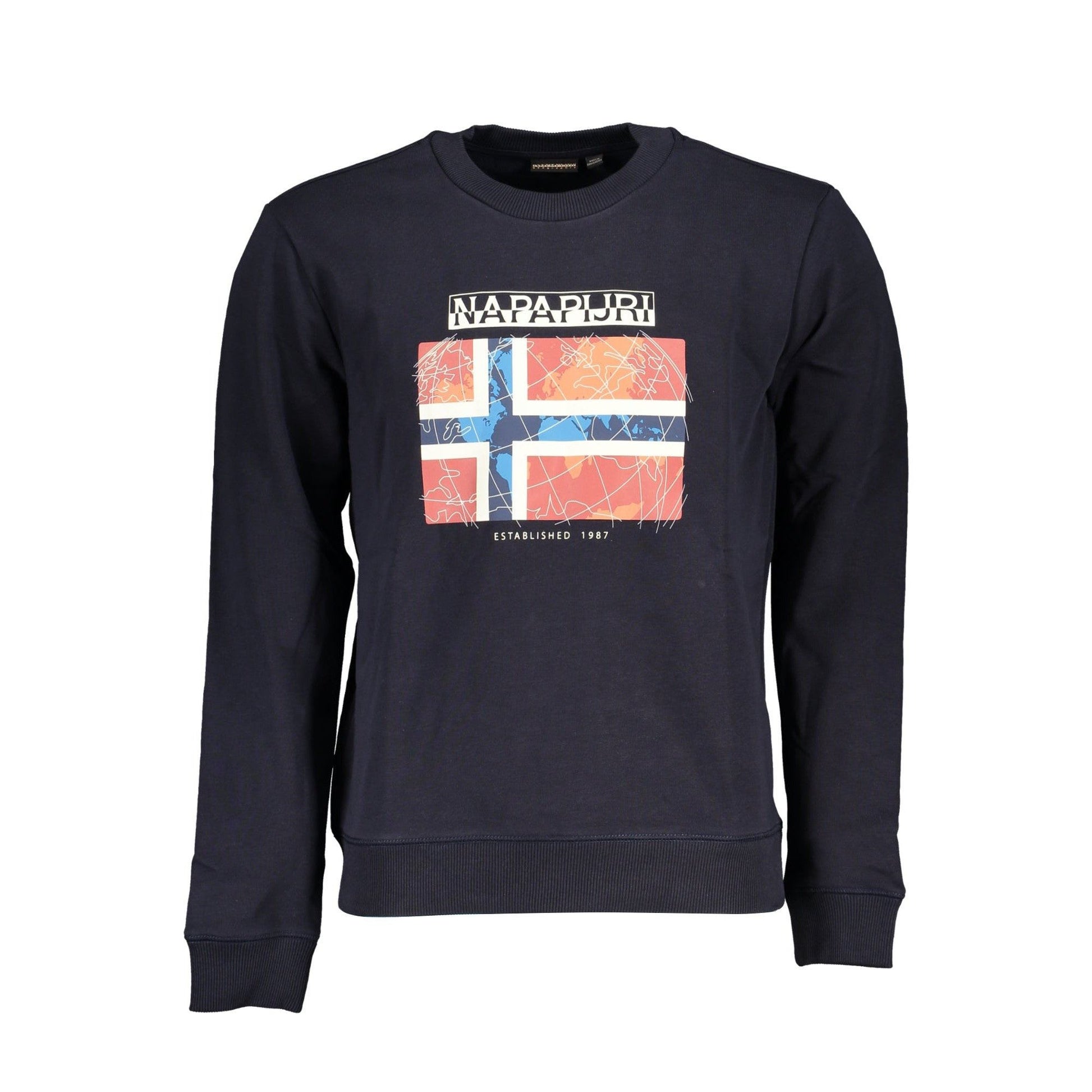 Napapijri Hanorac NP0A4HEBBGUIROC1 BLEUMARIN