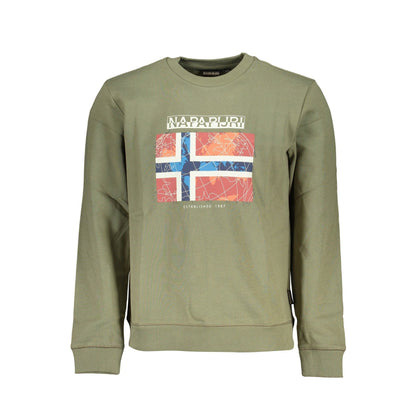 Napapijri Hanorac NP0A4HEBBGUIROC1 VERDE