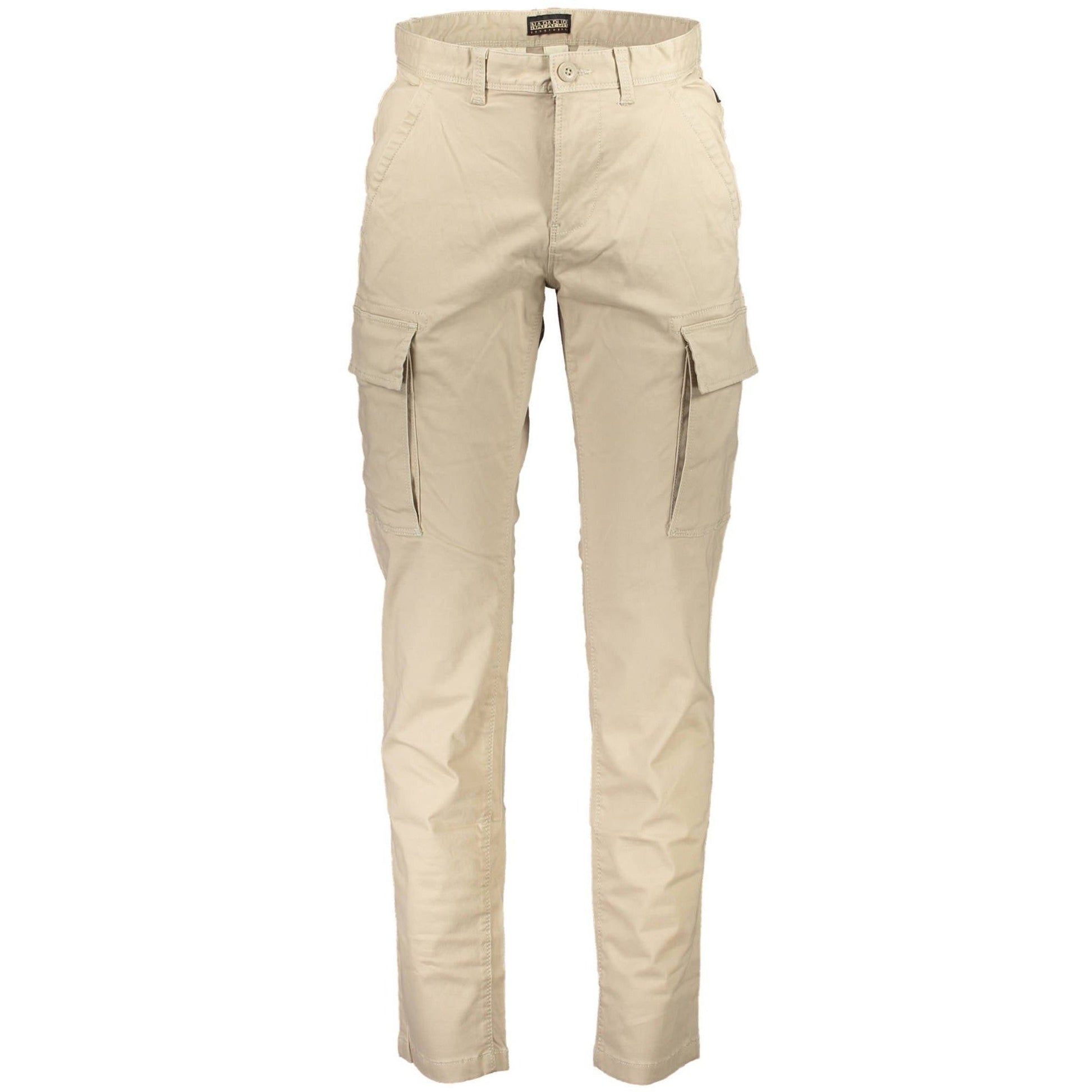 Napapijri Pantaloni casual NP0A4GK3-MOTO-WINT-3 BEJ