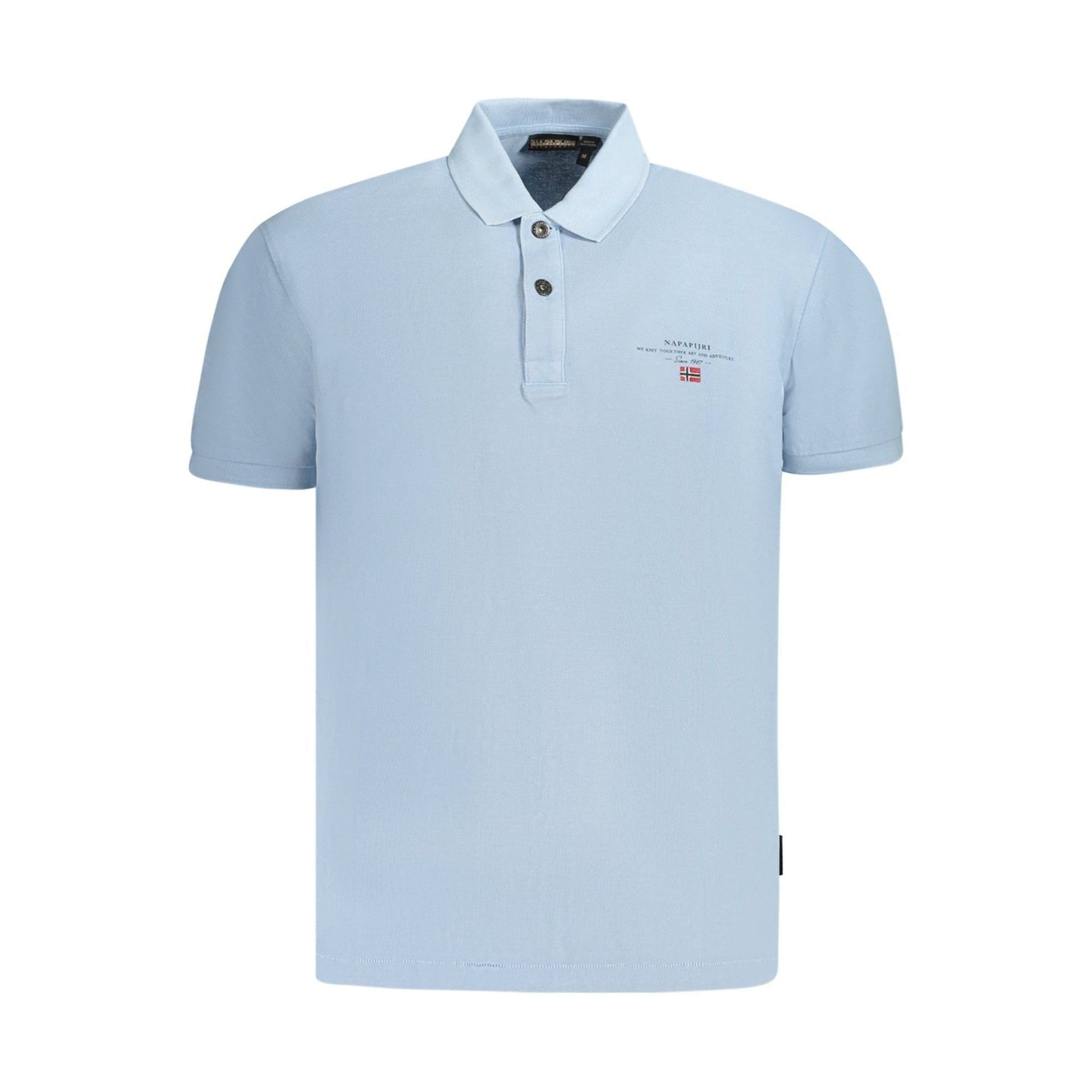 Napapijri Tricou NP0A4GDLELBASSS4 CIEL