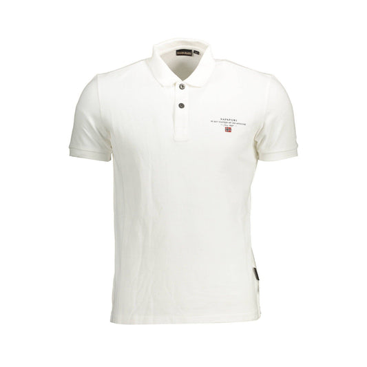 Napapijri Tricou NP0A4GDLELBASSS4 ALB