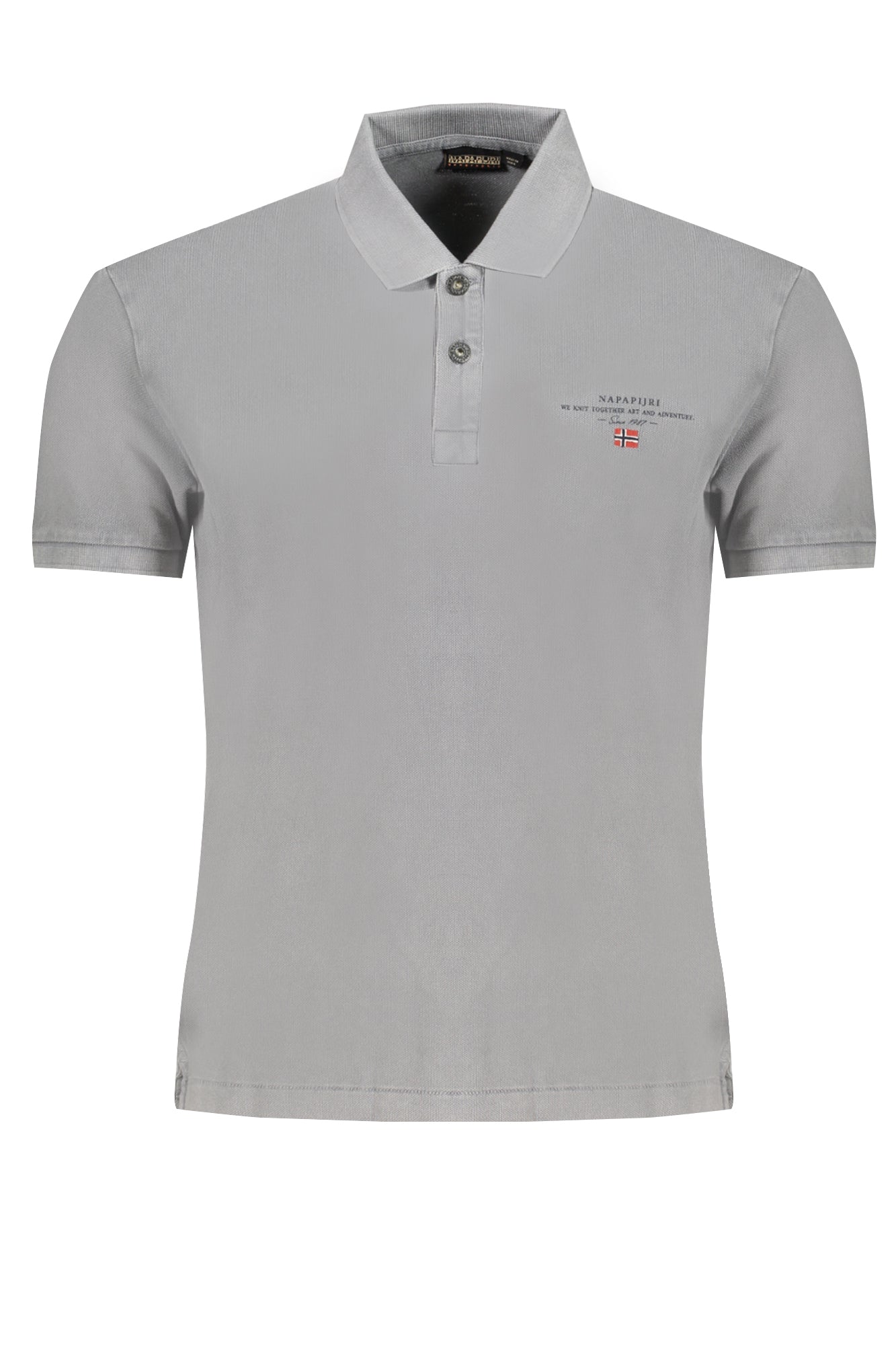 Napapijri Tricou NP0A4GDLELBASSS4 GRI 2