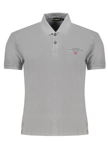 Napapijri Tricou NP0A4GDLELBASSS4 GRI 2