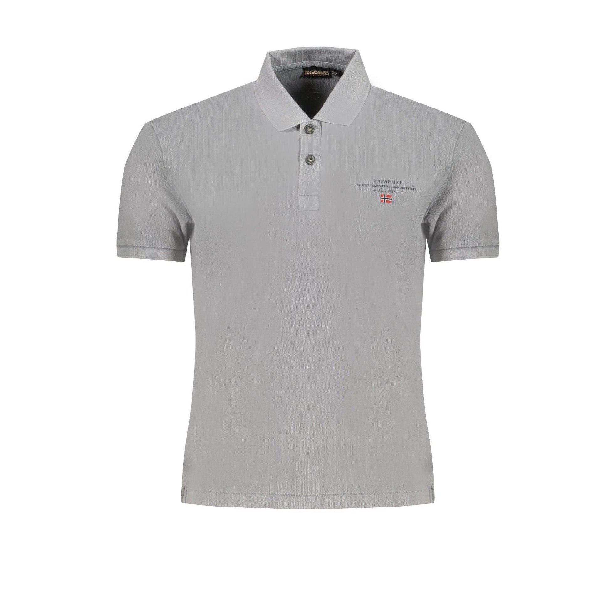 Napapijri Tricou NP0A4GDLELBASSS4 GRI 2