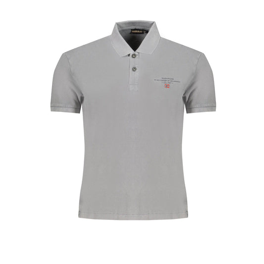 Napapijri Tricou NP0A4GDLELBASSS4 GRI 2
