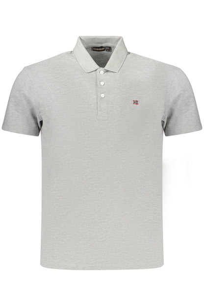 Napapijri Tricou NP0A4H8BEALISSSSUM GRI 2