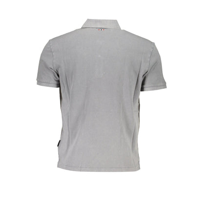 Napapijri Tricou NP0A4GDLELBASSS4 GRI 2