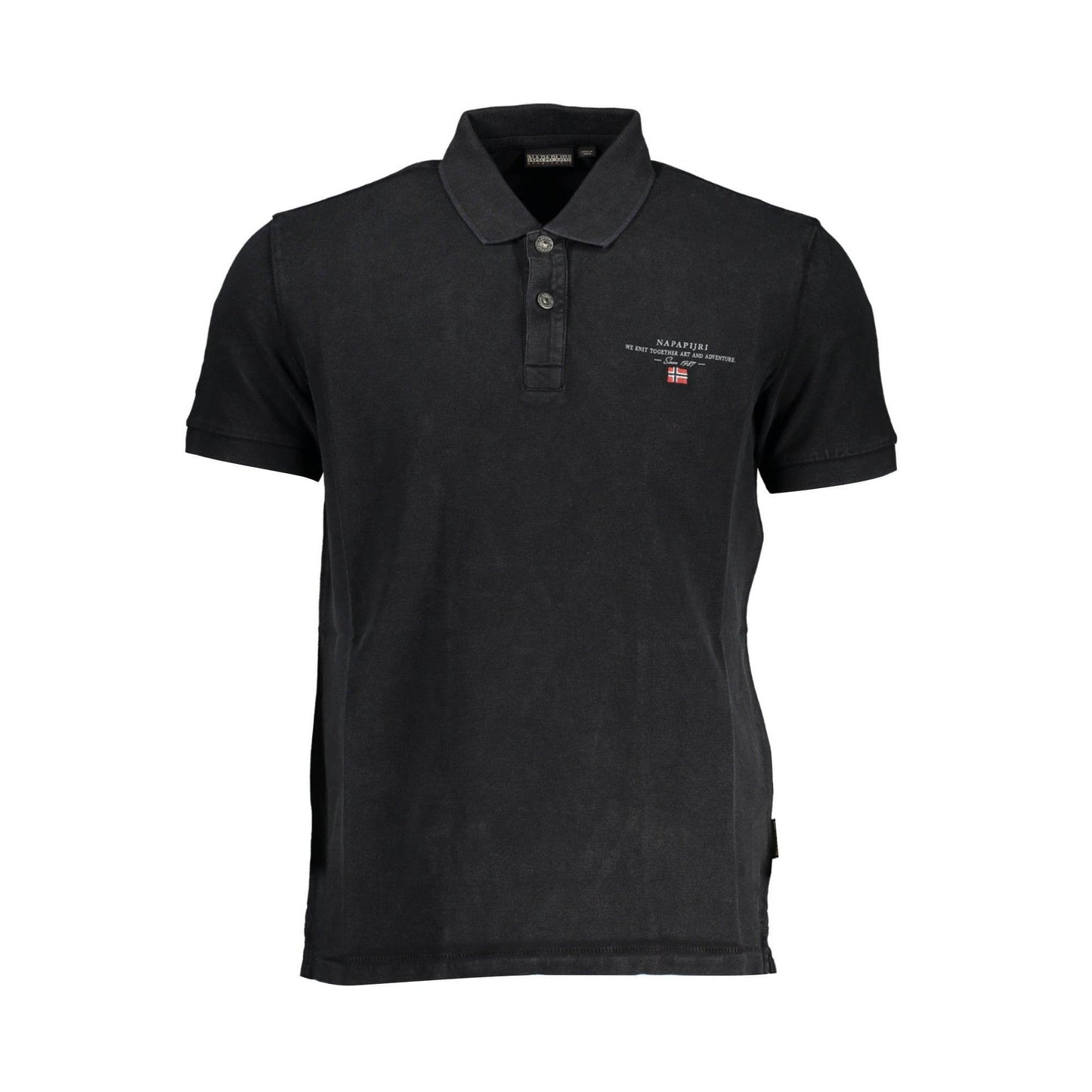 Napapijri Tricou NP0A4GDLELBASSS4 NEGRU