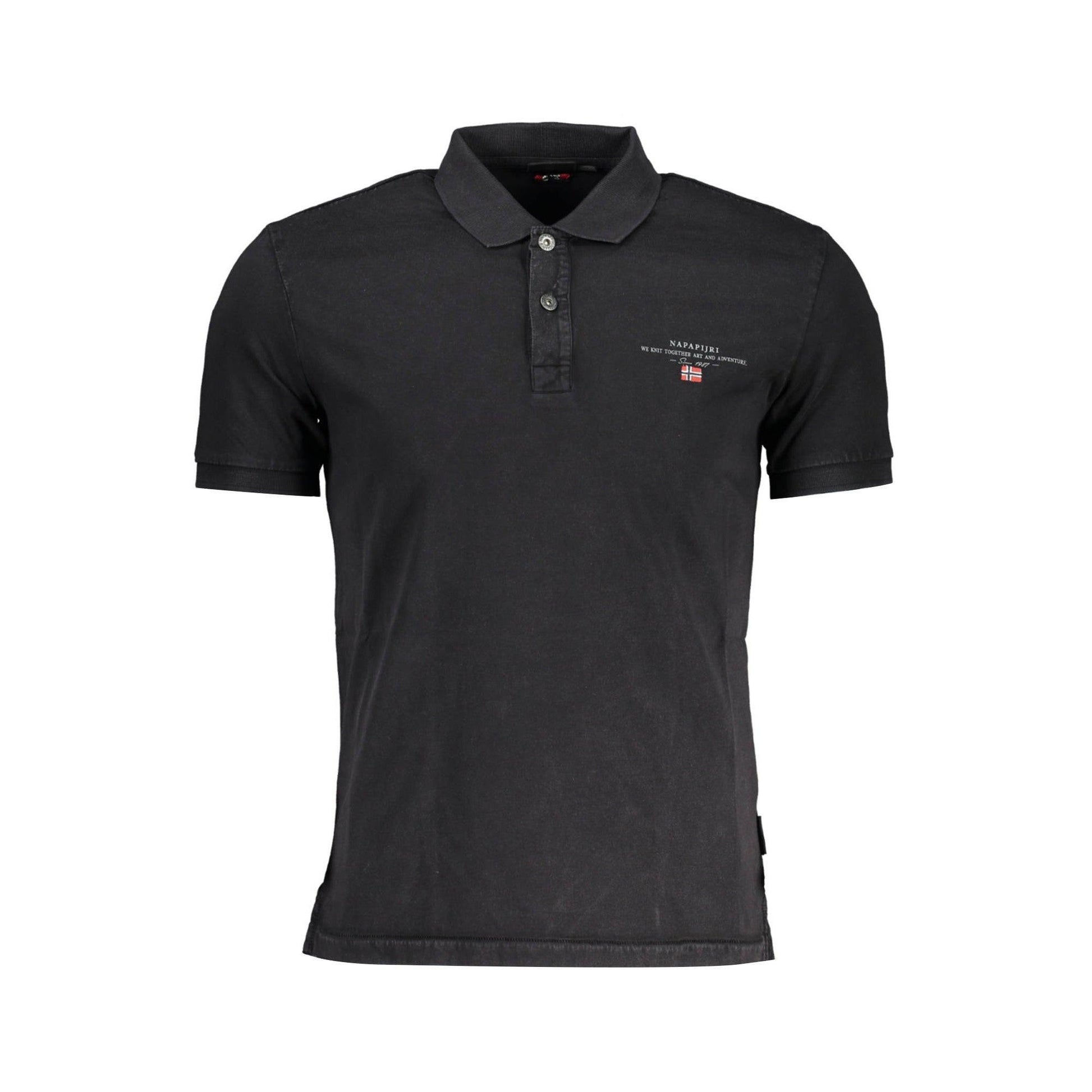 Napapijri Tricou NP0A4GB4ELBASJERSEY NEGRU