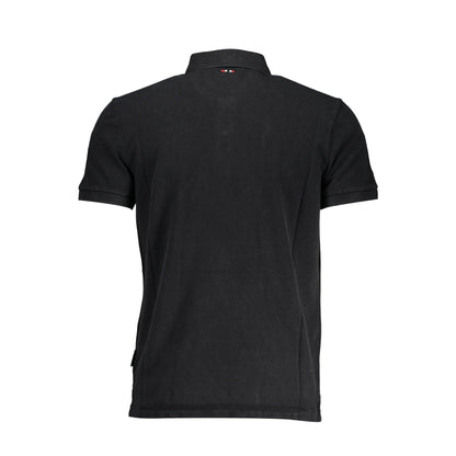 Napapijri Tricou NP0A4GDLELBASSS4 NEGRU