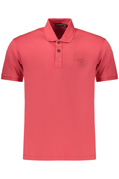 Napapijri Tricou NP0A4GB4ELBASJERSEY ROȘU 2