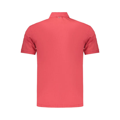 Napapijri Tricou NP0A4GB4ELBASJERSEY ROȘU 2