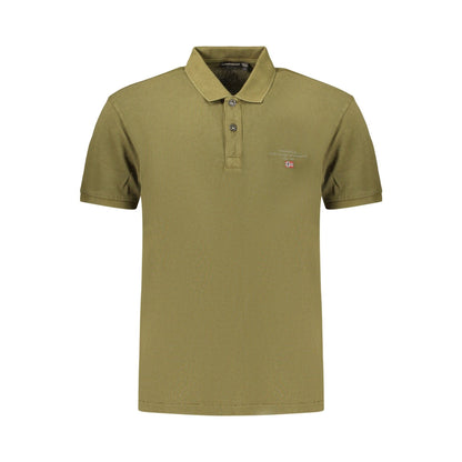 Napapijri Tricou NP0A4GDLELBASSS4 VERDE 3
