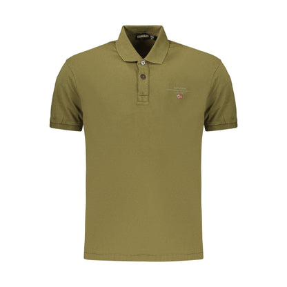 Napapijri Tricou NP0A4GB4ELBASJERSEY VERDE
