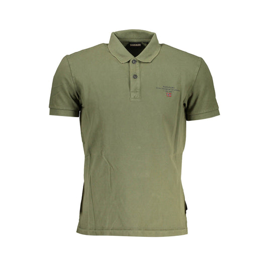 Napapijri Tricou NP0A4GDLELBASSS4 VERDE 2
