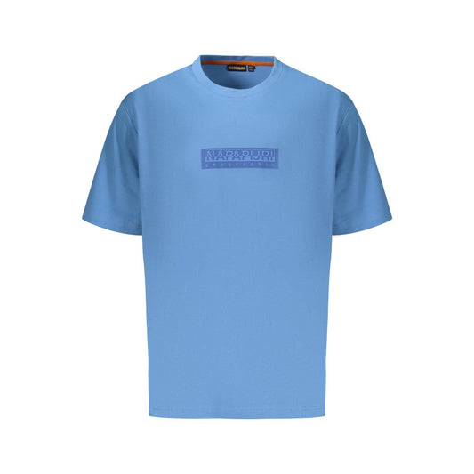 Napapijri Tricou NP0A4IFLSBOXLOGOSS1 CIEL