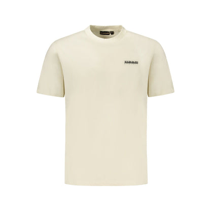 Napapijri Tricou NP0A88TRSSMALLBOXSS BEJ