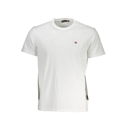 Napapijri Tricou NP0A4H8DSALISSSSUM ALB