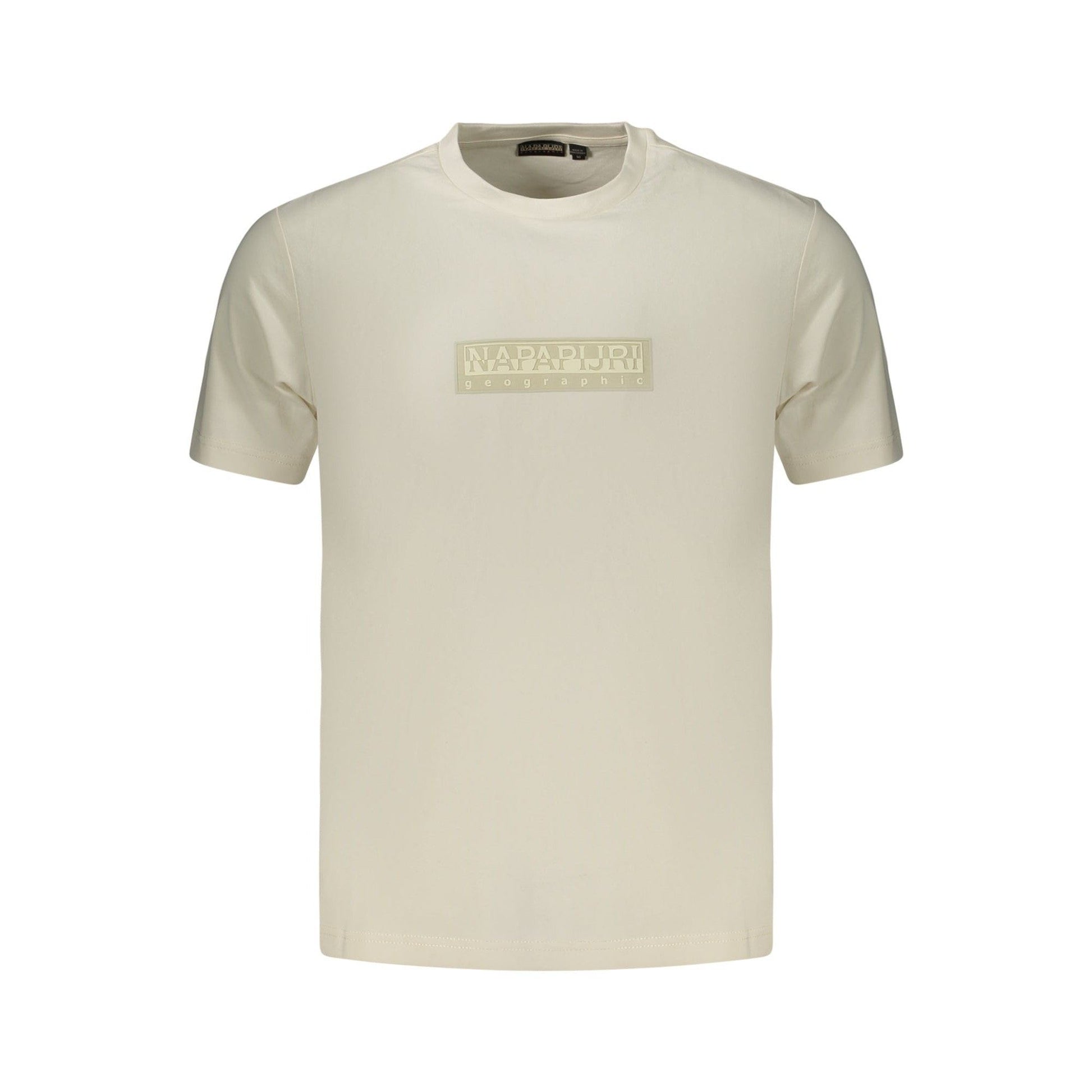 Napapijri Tricou NP0A4IFLSBOXLOGOSS1 ALB