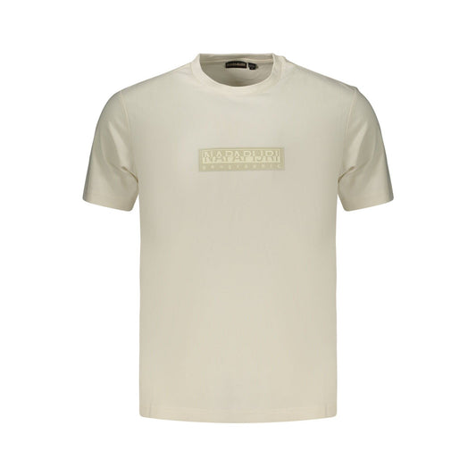 Napapijri Tricou NP0A4IFLSBOXLOGOSS1 ALB