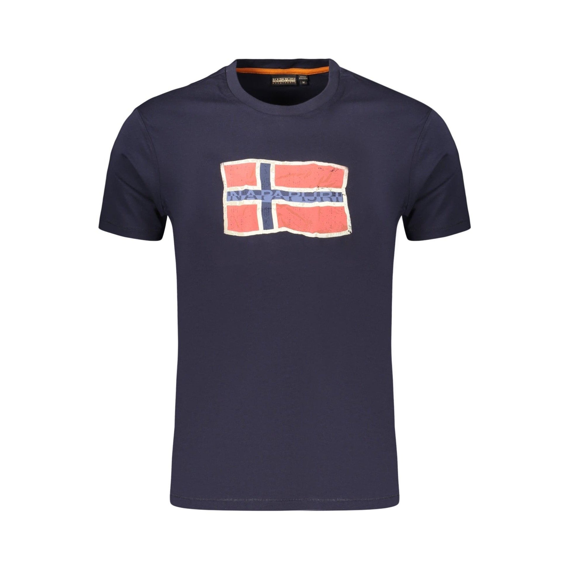 Napapijri Tricou NP0A4FZBSMAHSASS BLEUMARIN