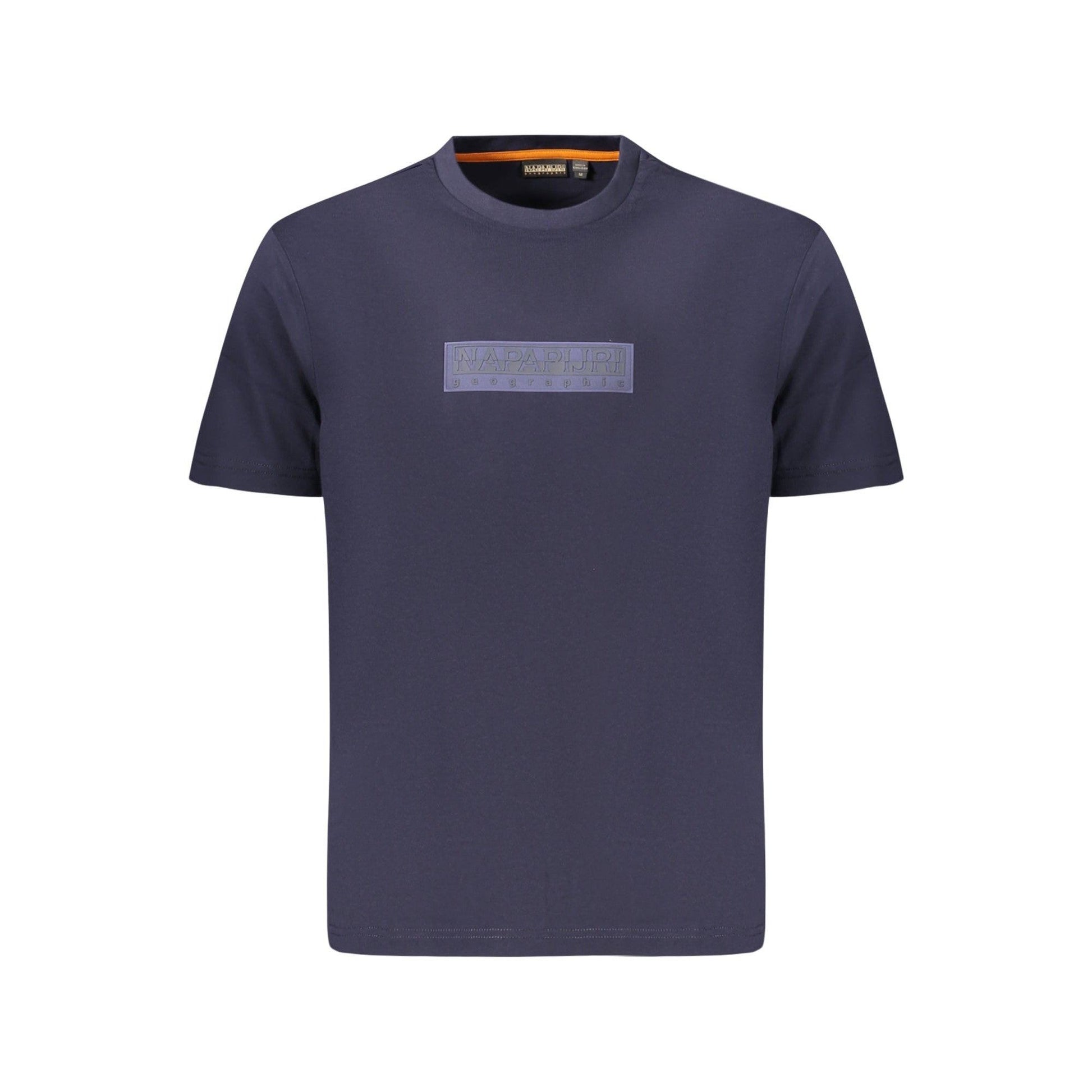 Napapijri Tricou NP0A4IFLSBOXLOGOSS1 BLEUMARIN