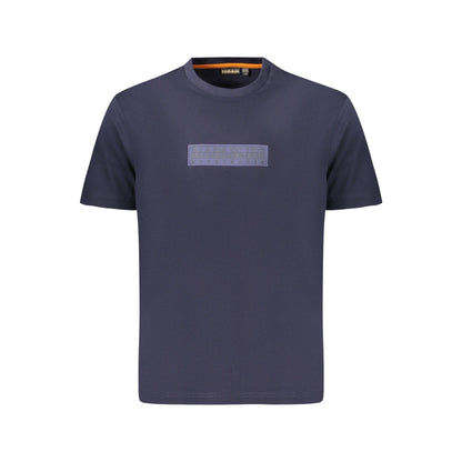 Napapijri Tricou NP0A4IFLSBOXLOGOSS1 BLEUMARIN