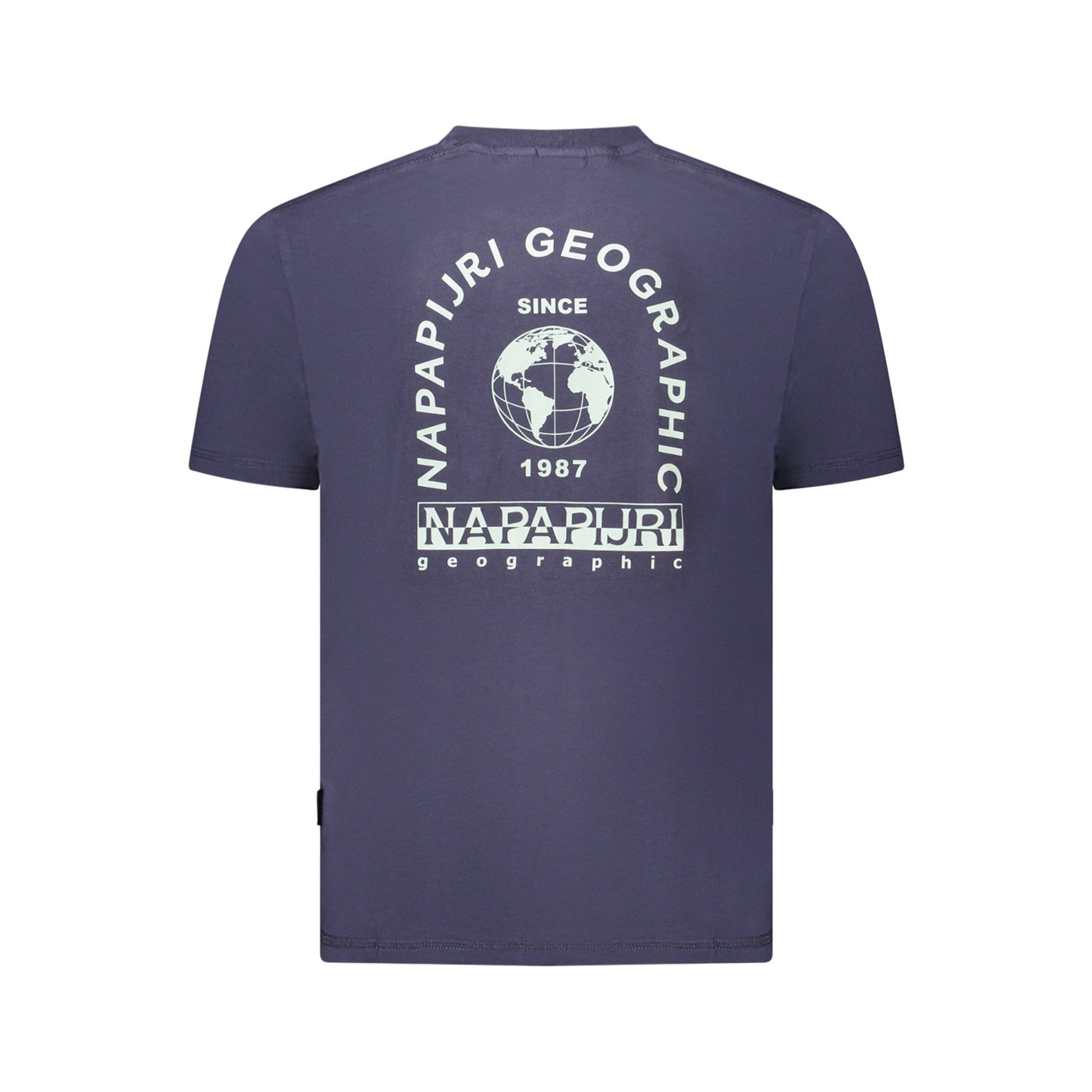 Napapijri Tricou NP0A4IE2SDATISS BLEUMARIN